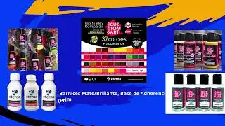Pinturas Eterna para Aerografo Linea Custom Hard/Soft en Hobbykits Argentina Aerografia
