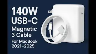 140W USB-C Charger Review &mdash; Magnetic 3 Cable for MacBook (2021&ndash;2025)