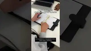 Designing a brand new 2026 daily planner insert | Option 1 or 2?