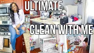ULTIMATE REAL LIFE HOUSE CLEANING MOTIVATION | REALISTIC WORKING MOM CLEAN WITH ME | EVERYDAY MESSES