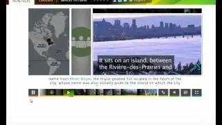 Qwiki displays interactive multimedia presentations of any topic