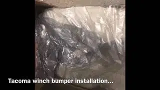 Tacoma low profile bumper install