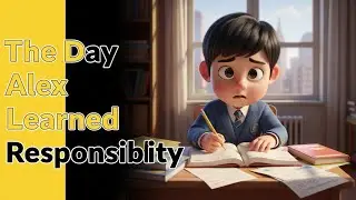 The Day Alex Learned Responsibility | English Story