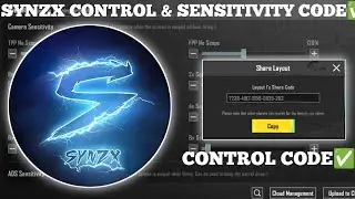 (2023) SYNZX PUBG SENSITIVITY CODE 2.8/ SYNZX PUBG CONTROL CODE 2.8/ #synzx SETTINGS CONTROL ZONE