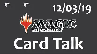 [12/03/2019] MTG Card Talk - Diabolic Tutor, Teneb, the Harvester, Bitterblossom, and More!