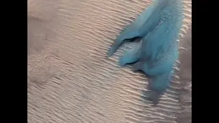 Video of a Dune Field in Lyot Crater in Mars