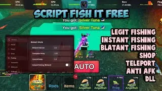SCRIPT FISH IT TERBARU 2025 ! AUTO FISH,TELEPORT EVENT,AUTO TRADE, NOKEY/PASSWORD ! #fishit #roblox