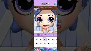 GO! DOLLIZ 🖤🖤 makup and dressing 💓💞 opening a doll's 💞💓 please watch 💗💗