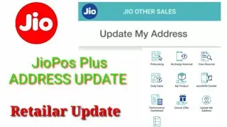Jio pos address update !! How to add jio pos address !! Jio pos my address Updated
