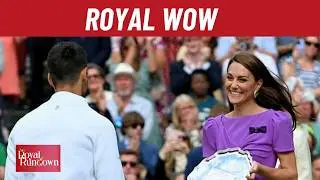 Novak Djokovic's Classy Move at Wimbledon Leaves Kate Middleton Smiling | Royal family