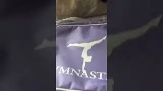 My new gymnastics bag!!🤸&zwj;♂️🎒