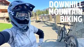 MONTANA HAS AWESOME DOWNHILL MOUNTAIN BIKING | Big Sky Resort | Montana | Solo Female Vanlife