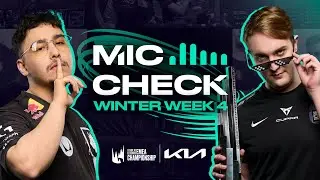 Soraka Solo Bolo?! | Kia Mic Check | 2023 LEC Winter Week 4