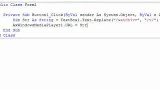 How To Play Youtube Videos In A Media Player Control In Visual Basic 2008