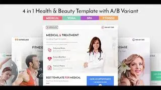 Mediclick - Medical Landing Page WordPress Theme | Themeforest Website Templates and Themes