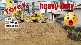 Home foundation.#terex #jcb #cat #excavator #contraction #excavation 
