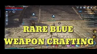 CRAFTING RARE BLUE WEAPON MIR4