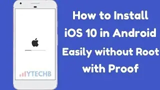 How to Convert Android UI to iOS 10 Easily Without Root 2017