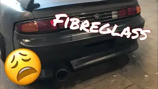 Fixing my Mistake! - New bumper for the S14 200sx/240sx