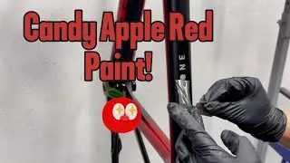 Trek Madone Custom Paint (Candy Apple Red)