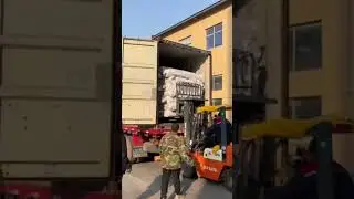 Chinese freight forwarder, container loading, sea freight from China to Rotterdam port.