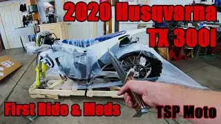 2020 Husqvarna TX 300i First Ride & Mods