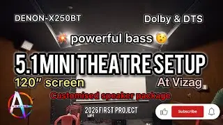5.1 THEATER || CUSTOMIZATION || VIZAG || ALVIN AUDIOS 