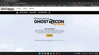 Ghost Recon Network website?