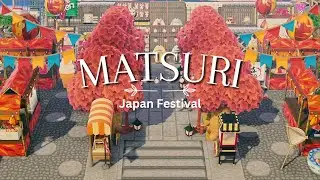 Matsuri - Japan Festival | Animal Crossing | Speed Build