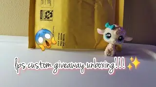Lps custom unboxing!!!😆 Thank you so much, @lps ultraviolet!!