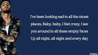 ZAYN & Taylor Swift - I Don't Wanna Live Forever (lyrics)