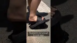 It&rsquo;s So Hot in China&hellip;Shoes Are Melting#ChinaHeatwave##ExtremeHeat#ClimateCrisis#shorts  #facts