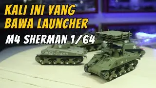 BESAR BANGET ADA ROCKET LAUNCHERNYA, GREENLIGHT 1945 M4 SHERMAN TANK - U.S. ARMY WWII