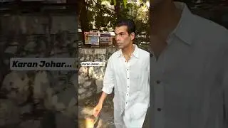 Karan Johar said, &ldquo;I have body dysmorphia 😱 #karanjohar #shortvideo #shorts
