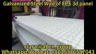 cold drawn galvanized steel wire, special steel wire for eps 3d panel