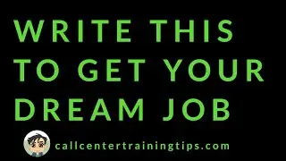 Write About Yourself Work and Goals To Convince Call Center Interviewers to Hire You