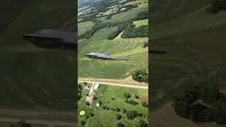 Aerial footage of a B-2 Spirit bomber#b2b #b2 #b2bmarketing #bomber