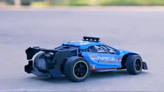 RC Race Car with Smoke Spray