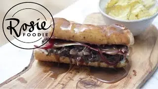 Ultimate Oxtail French Dip Sandwich | Rosie Foodie
