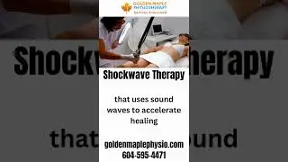 Shockwave Therapy for Chronic Pain Relief Physiotherapy Maple Ridge #shorts #trending #viralvideo