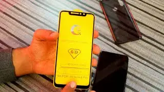 Redmi Note 6 Pro 6D Tempered Glass!