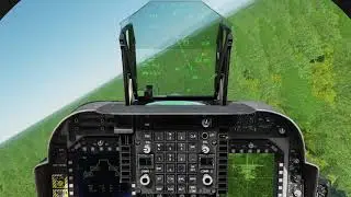 DCS AV8B Harrier SnakeEye CCIP Run