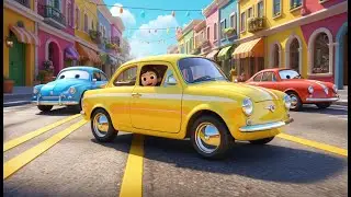 Frozen Cars Song &ndash; Who Breaks Free First | Fun Kids Adventure Song | Silly Nursery Rhyme