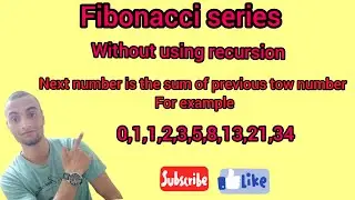 Fibonacci series in Java with practical (Hindi )
