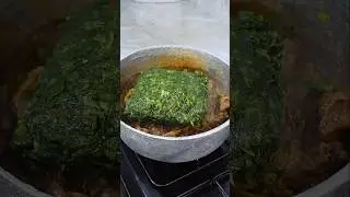 How to Cook Afang Soup the Calabar style #pullupyoshorts #youtubeshorts #shortsafrica #afangsoup