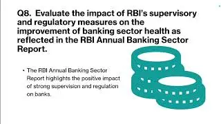 RBI Annual Banking Sector Report | UPSC Mains Q&A + Prelims MCQs | GS-3 Economy