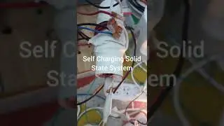 Self Charging Motionless Electromagnetic Generator
