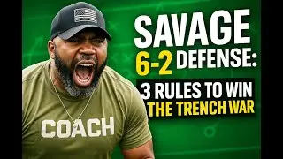 Savage 6-2 Defense: 3 Rules to Win Trench War In Youth Football