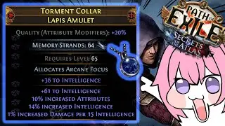 [POE 1] 3.26 Int Stacking Amulet Crafting Guide (Medium Budget)