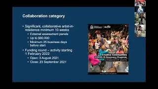 Regional Online Chats: DLGSC Funding Opportunities